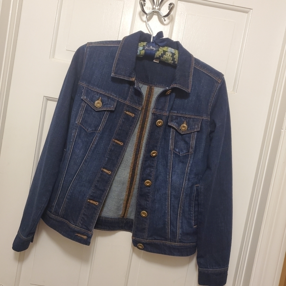 CAbi Blue Denim Jean Jacket Size XS - Picture 11 of 13